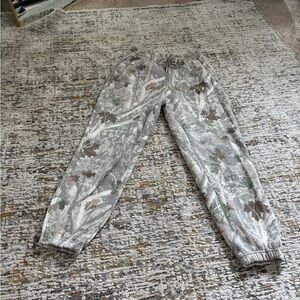 Abercrombie & Fitch Camouflage Joggers - Gray and Green